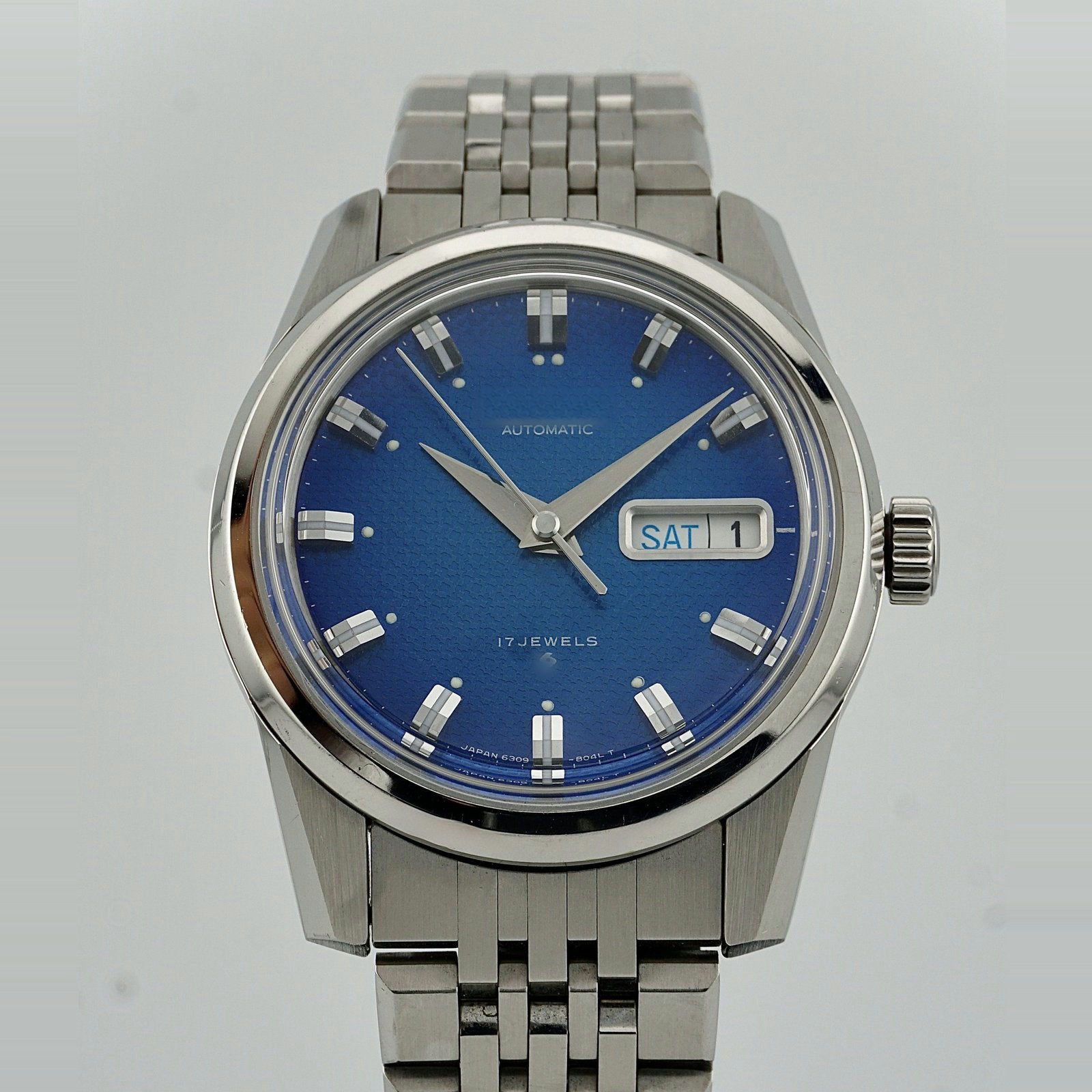 The same watch after restoration, front view